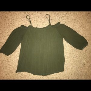 Olive Green Top